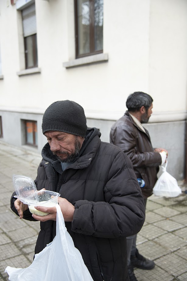 Homeless people